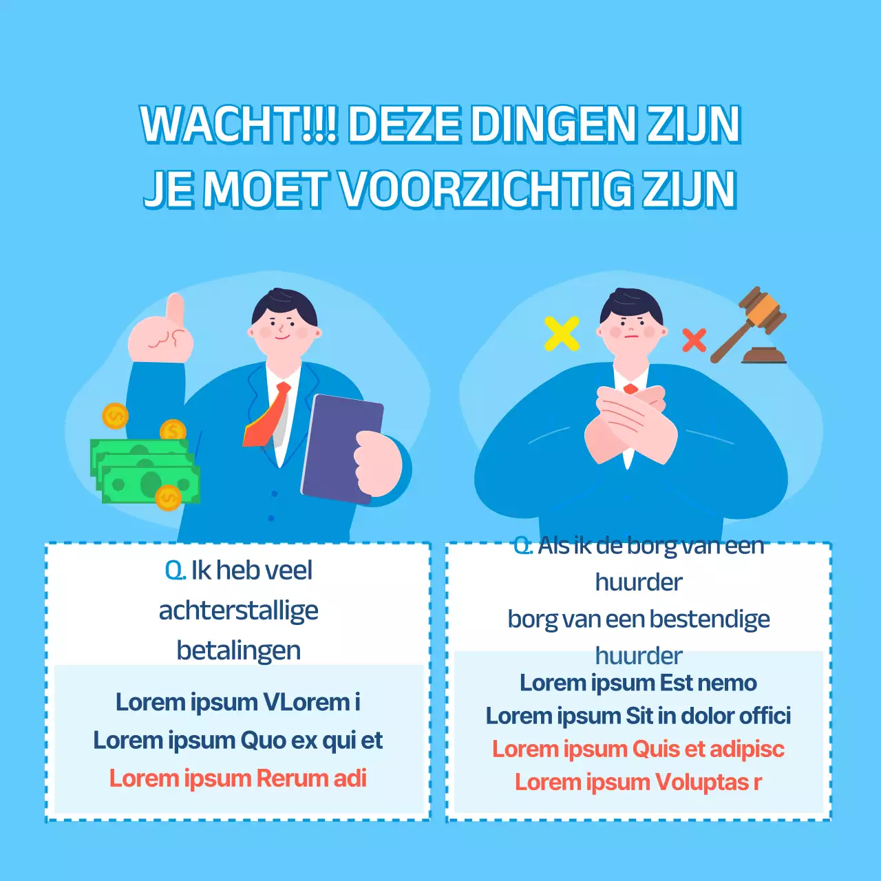 Tips om te bieden op een lichtblauw appartement