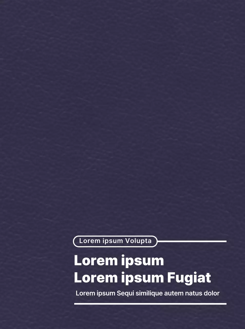 De universiteitsslogan benadrukken met een eenvoudig tekstlay-outconcept