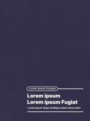 De universiteitsslogan benadrukken met een eenvoudig tekstlay-outconcept