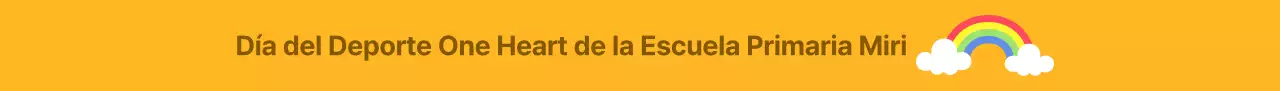 Recuerdos multicolores del Día del Deporte en la Escuela Primaria
