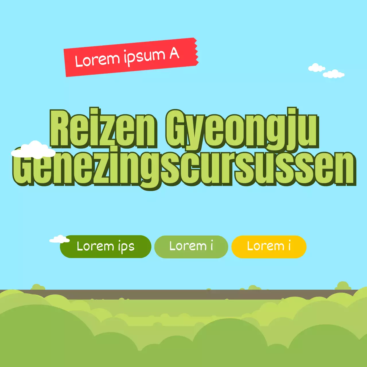Gyeongju Reisgenezing Cursus