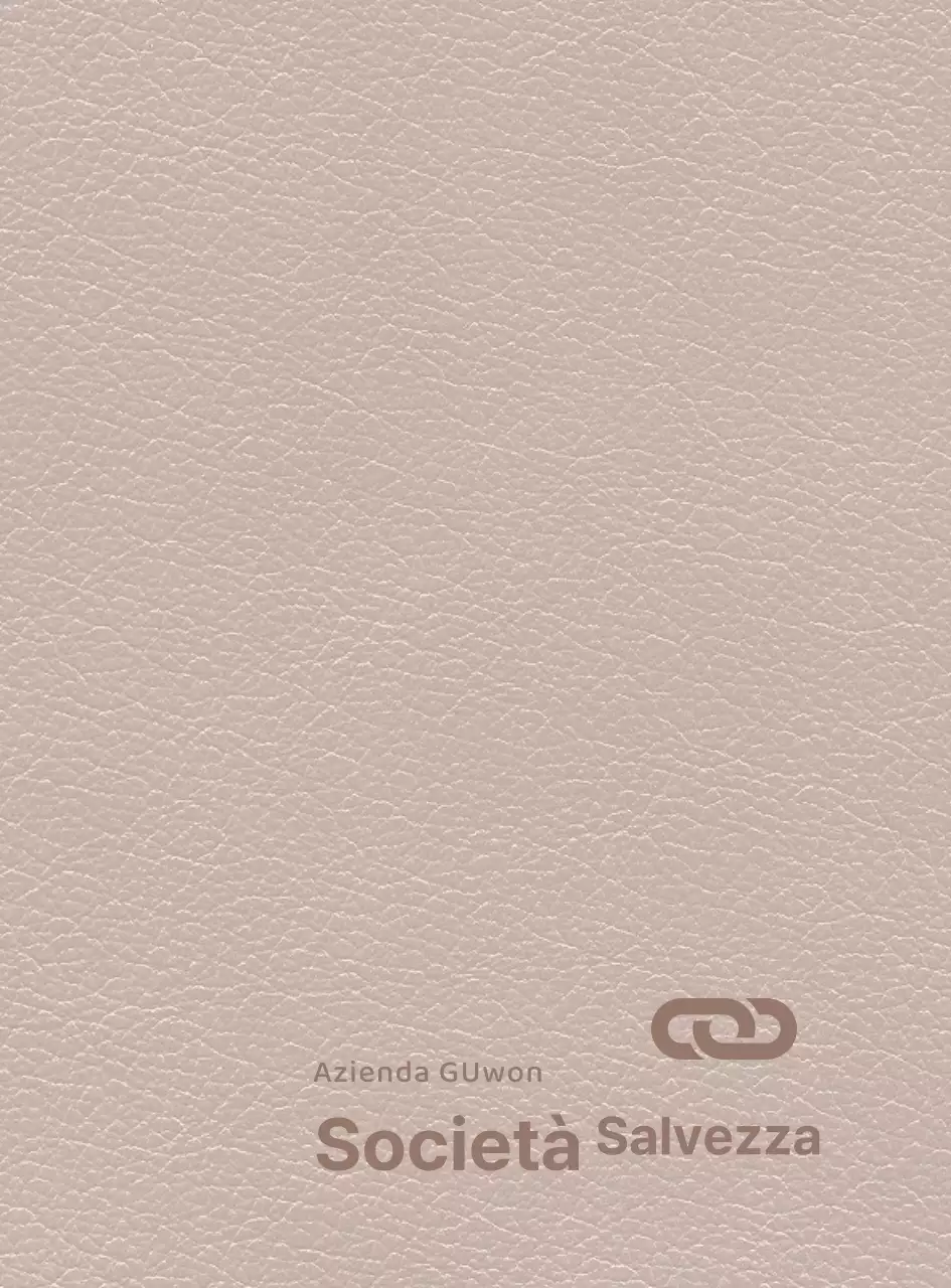 Copertina del diario con logo aziendale