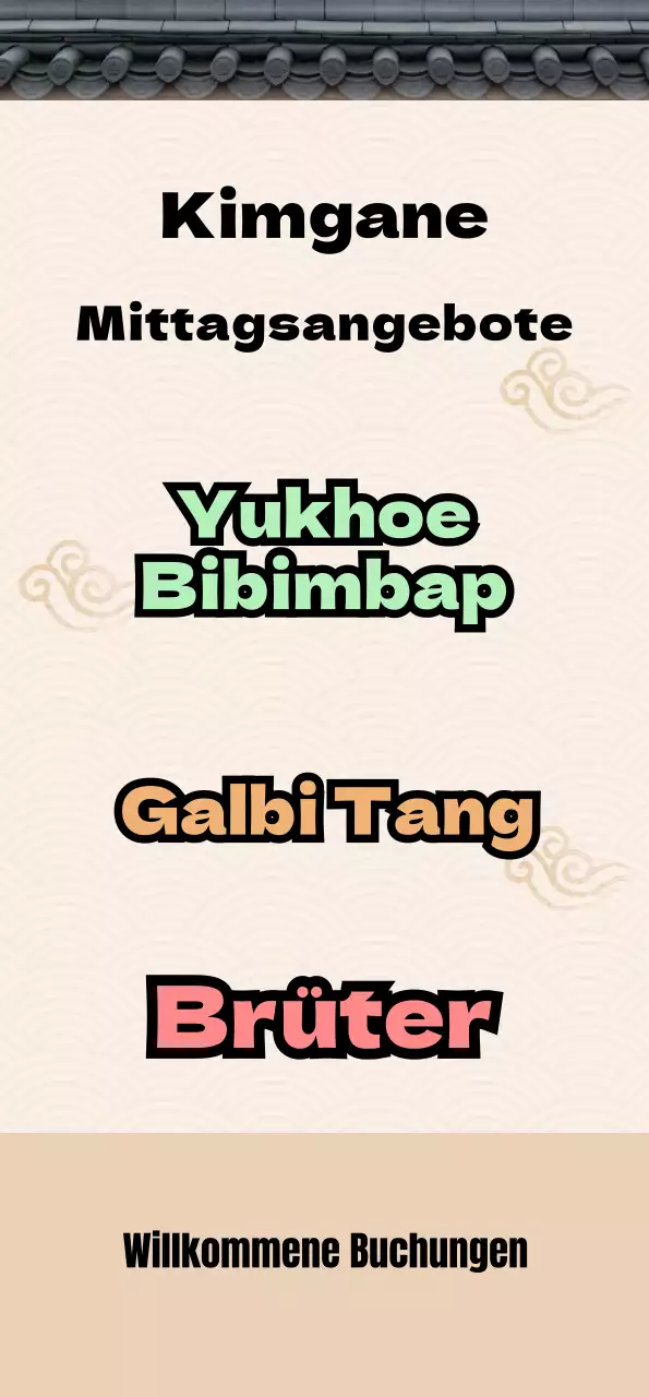 Traditionelles Konzept einer Metzgerei in einem beige gefliesten Haus