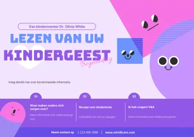 Een gids voor psychologische begeleiding voor kinderen in paars en roze