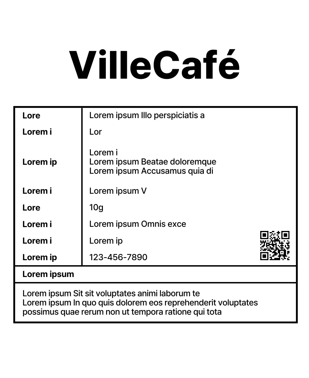 Design simple avec photographie de paysage en noir et blanc