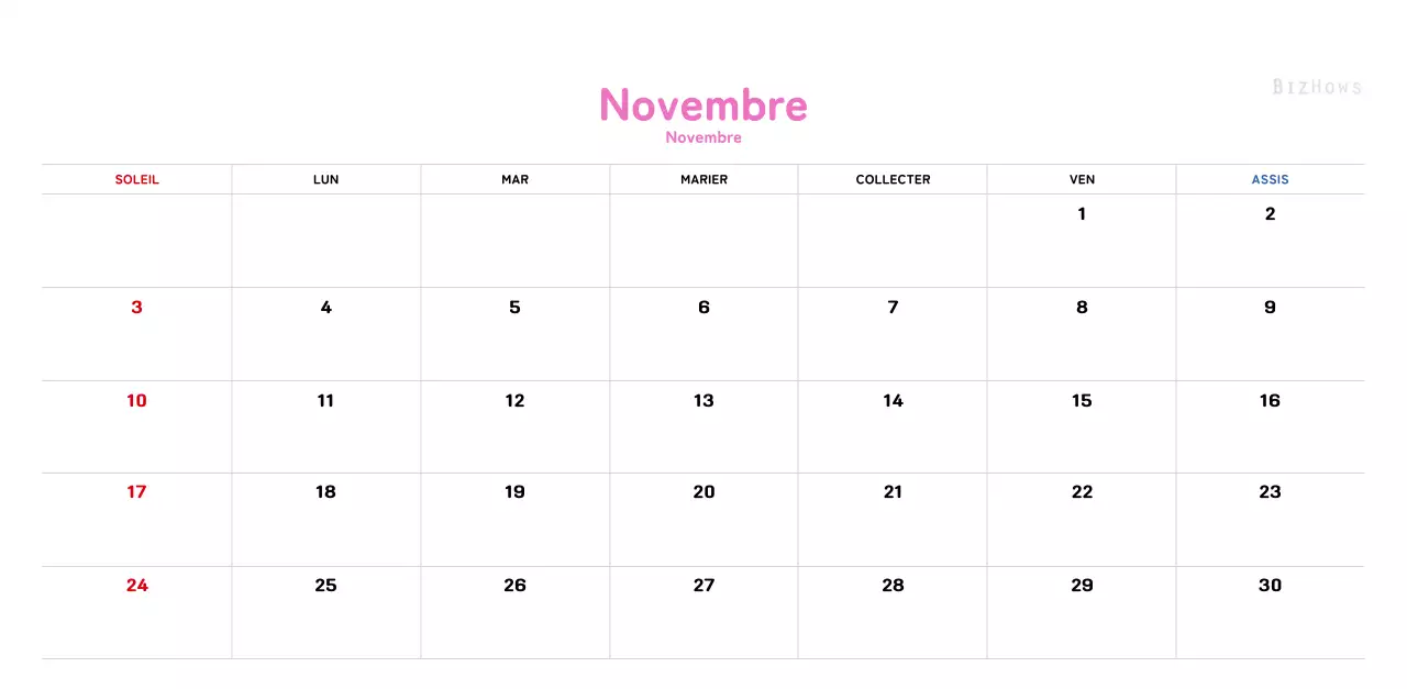 Un calendrier du Nouvel An chaleureux et illustré