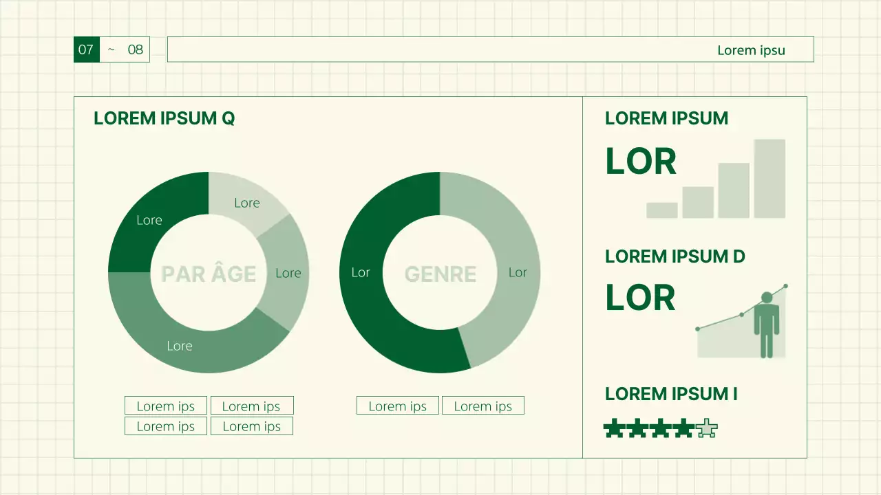 Proposition de jeu utilisant des lignes et du pixel art avec des points de couleur verte