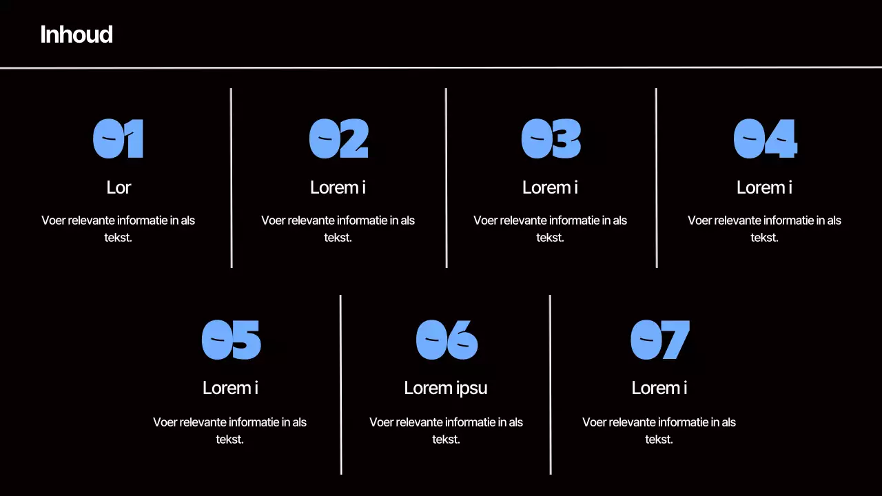 Marketingstudiepresentatie met blauw notitieblokconcept