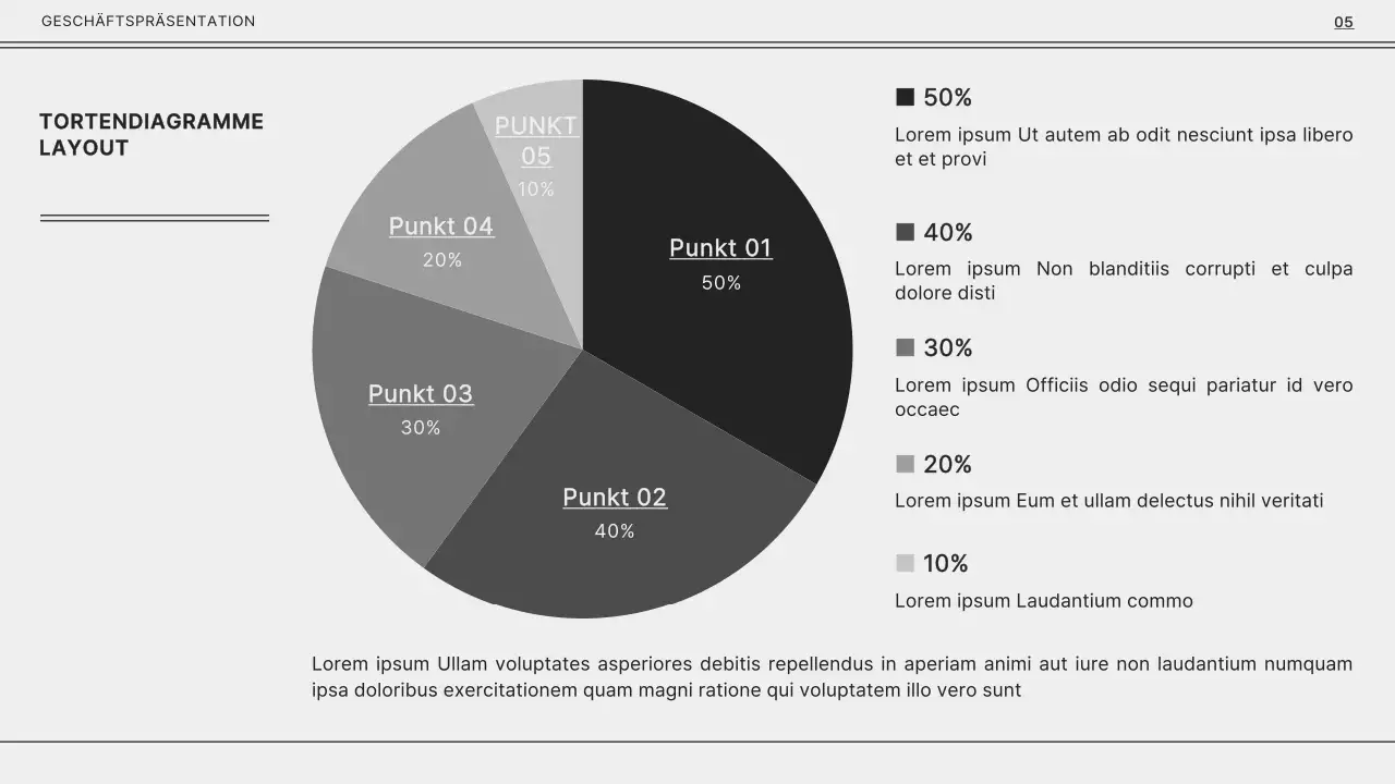 Einfarbig grau und schwarz für eine einfache Geschäftspräsentation