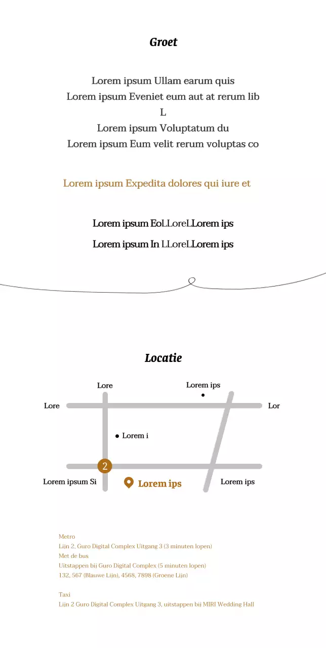 Eenvoudige witte en gouden huwelijksuitnodigingen