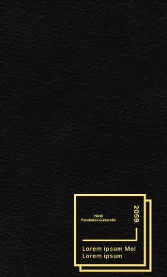 Un document promotionnel pour la Fondation culturelle Hanji avec une mise en page épurée.