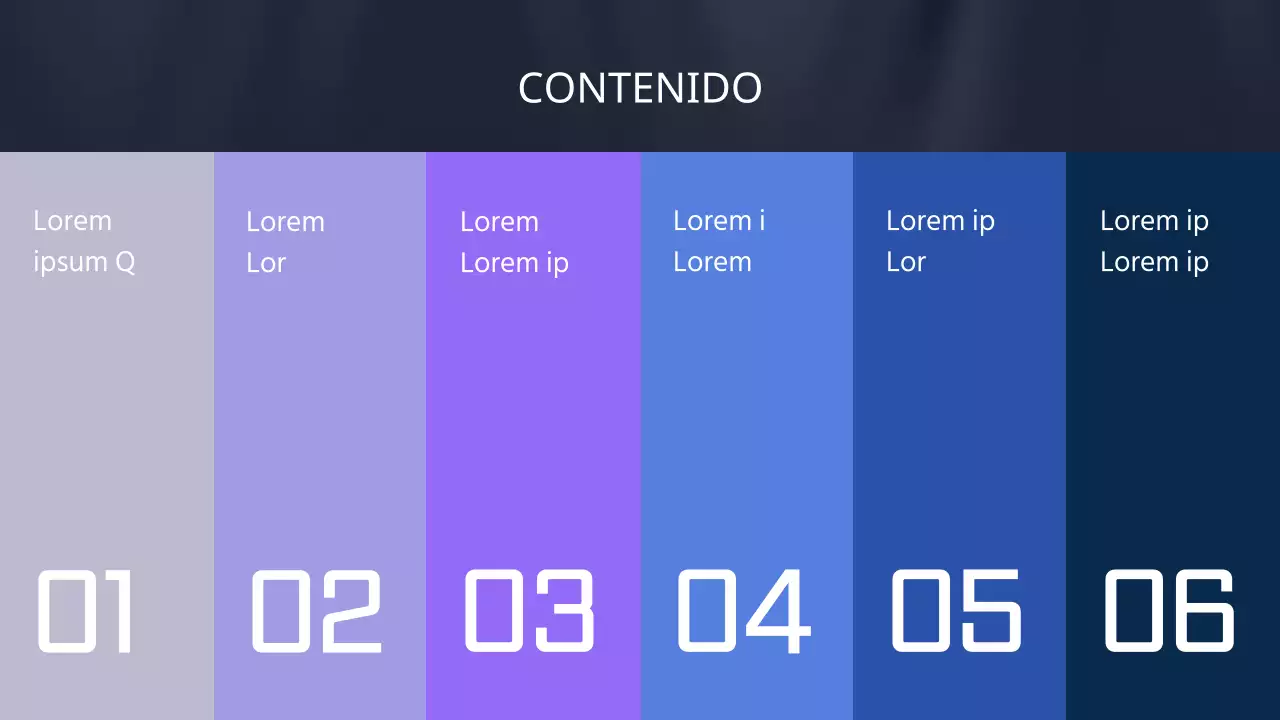 Un tema de estantería con ilustraciones humanas sobre un fondo sencillo de púrpura y azul.