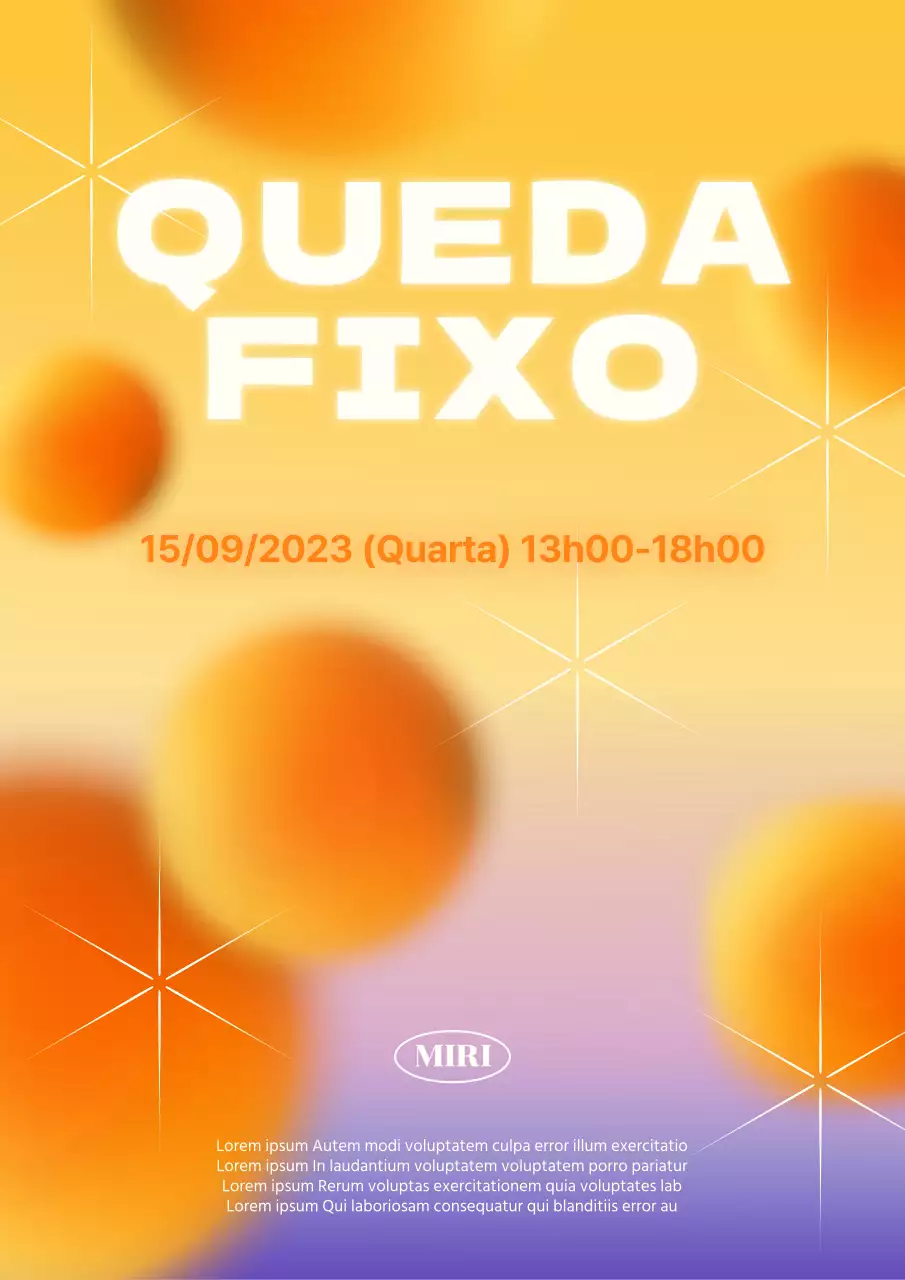 Promover os festivais de outono com as tendências do amarelo e do roxo