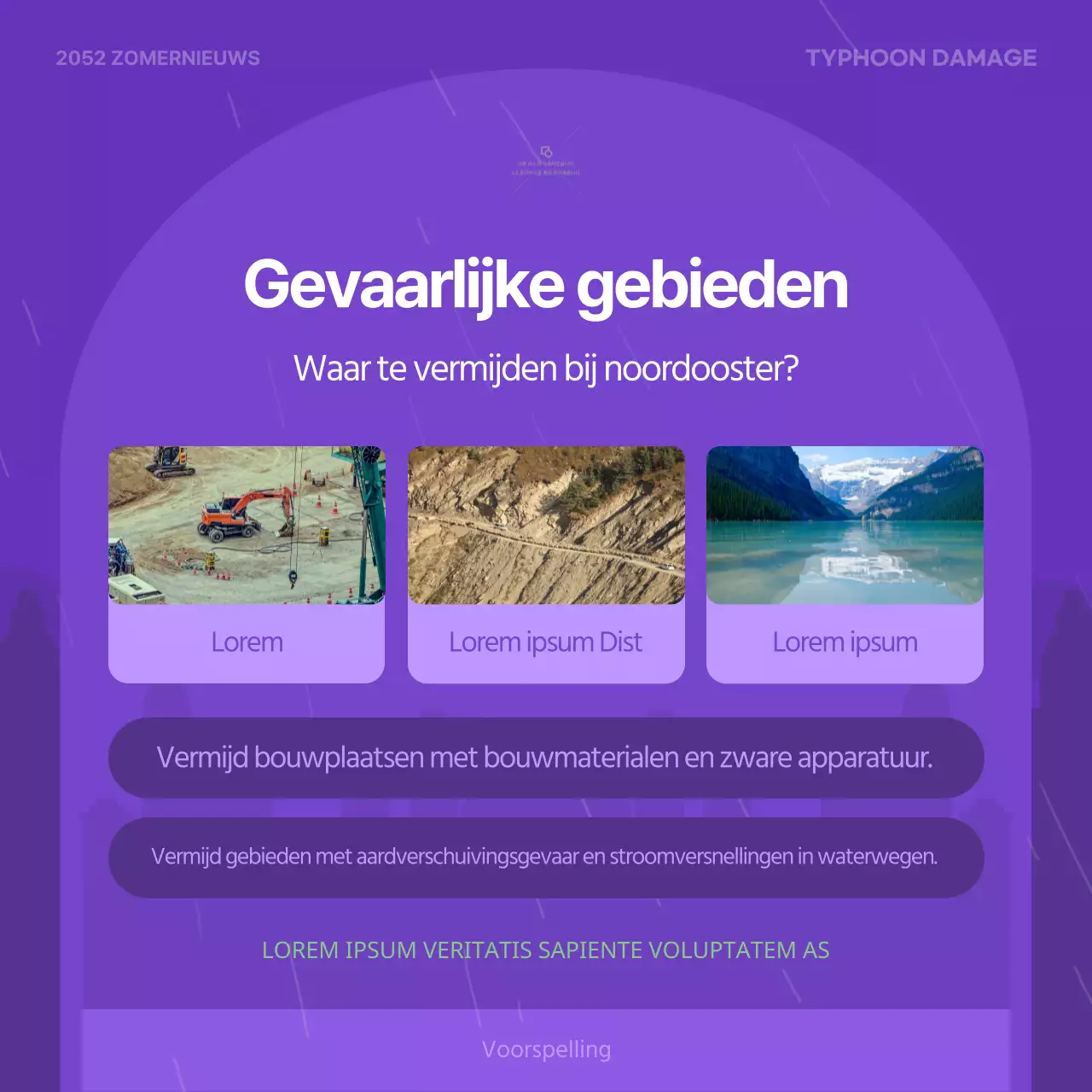 Hoe schade door paarse en chartreuse tyfoons te voorkomen