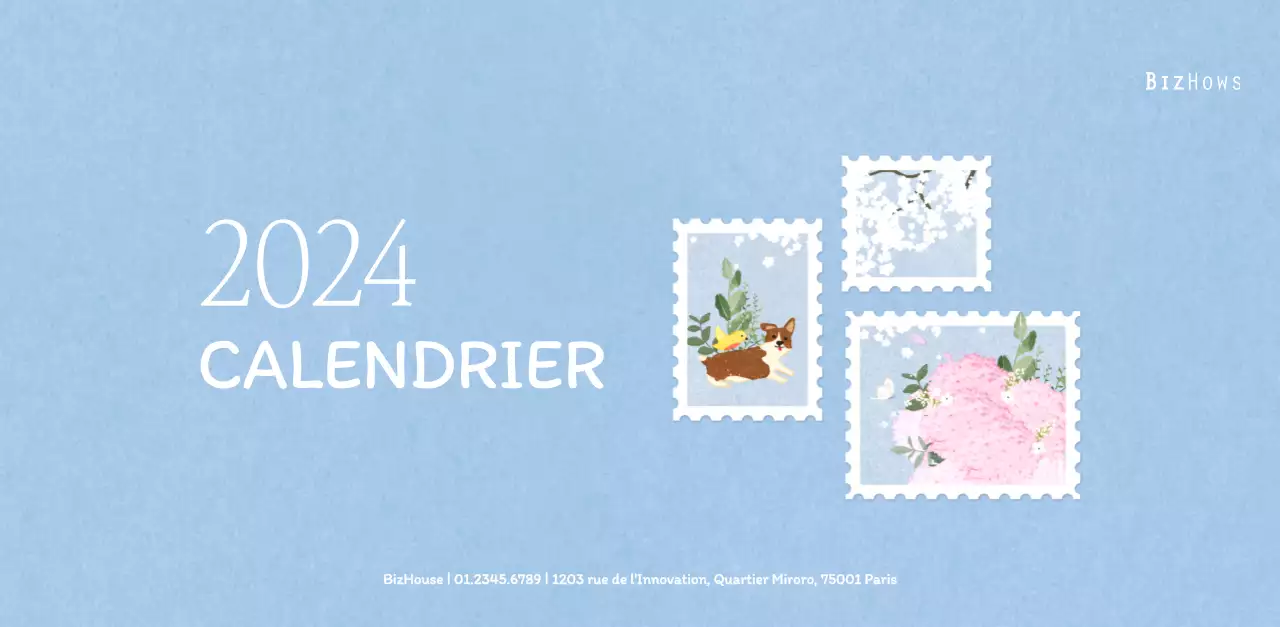 Illustrations de timbres avec un concept chaleureux