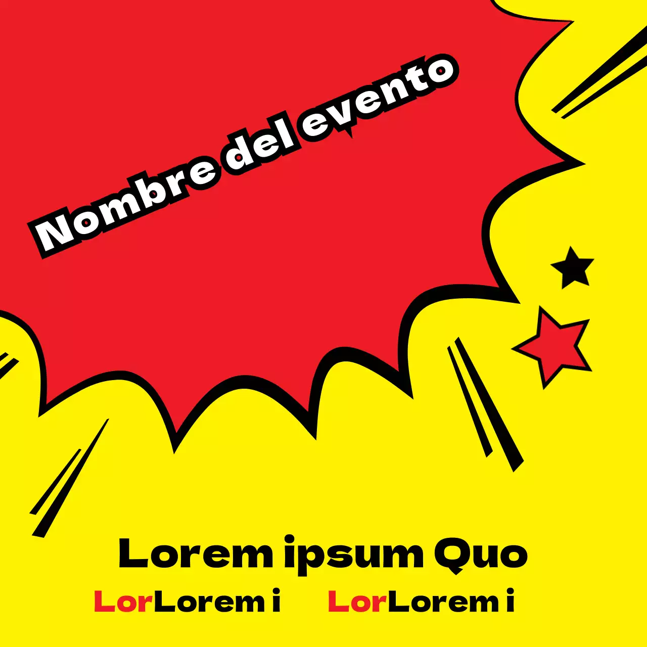 Nombre del evento
