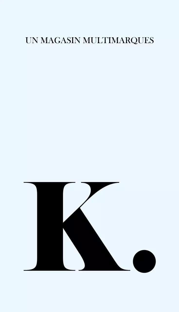 Une boutique de rédaction avec un grand alphabet sur un fond bleu clair