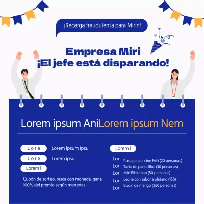 Concepto de ilustración en azul y amarillo para el Primero de Mayo