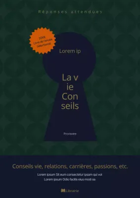 Couverture de livre de sciences humaines vert bleu marine