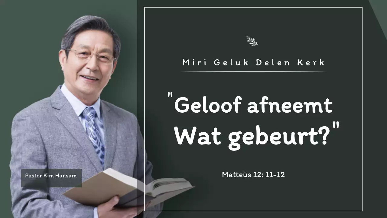 Groene online gebedsdienst