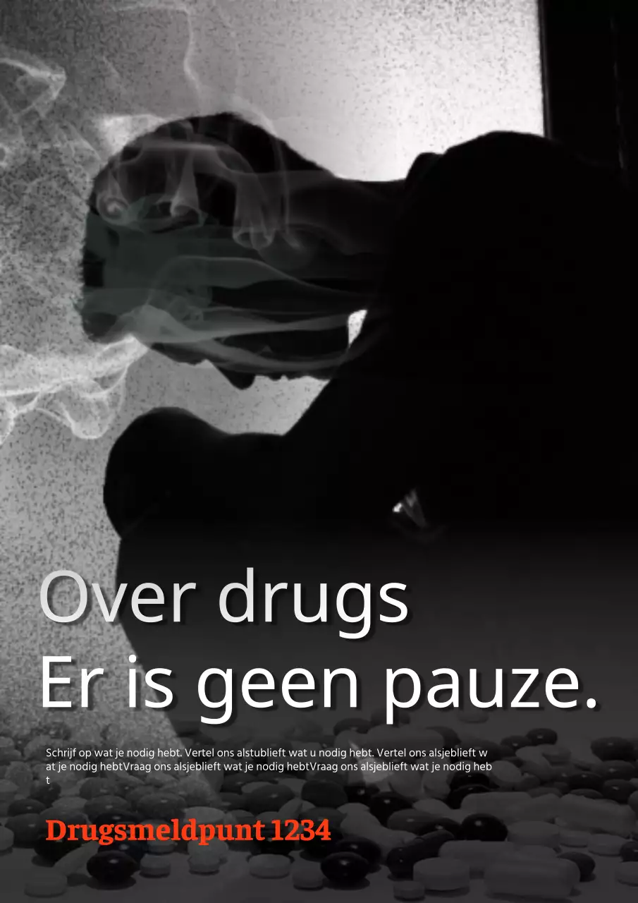 Instructies voor het melden van zwarte, donkere drugs