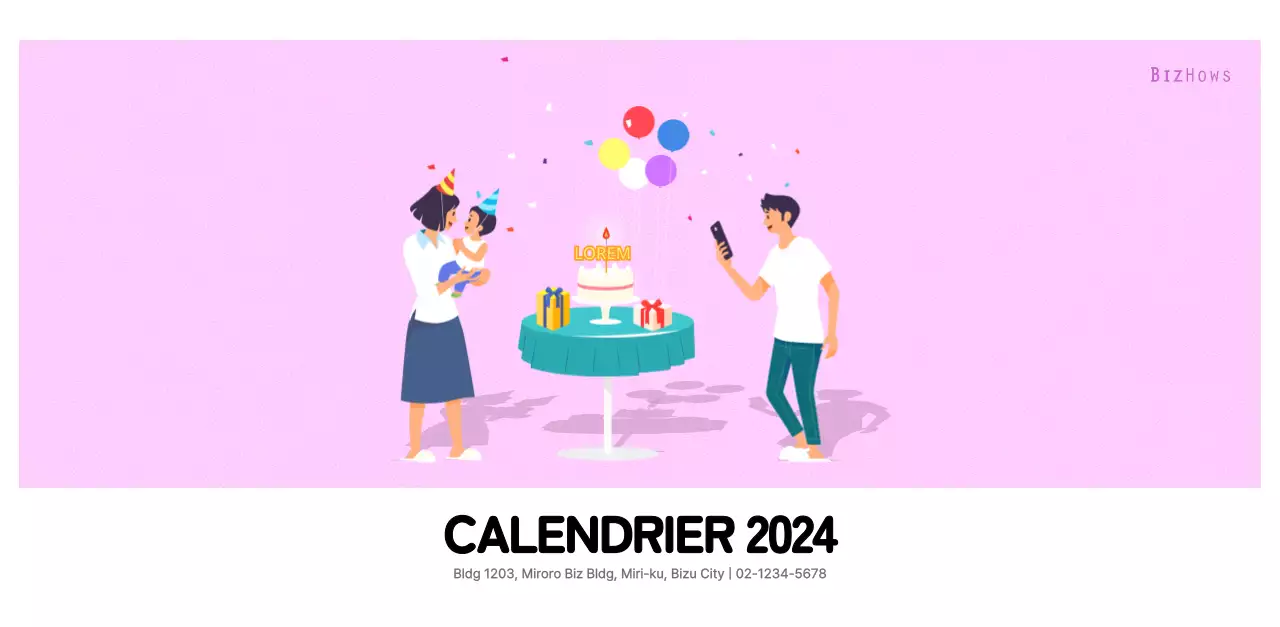 Illustration d'une famille multicolore