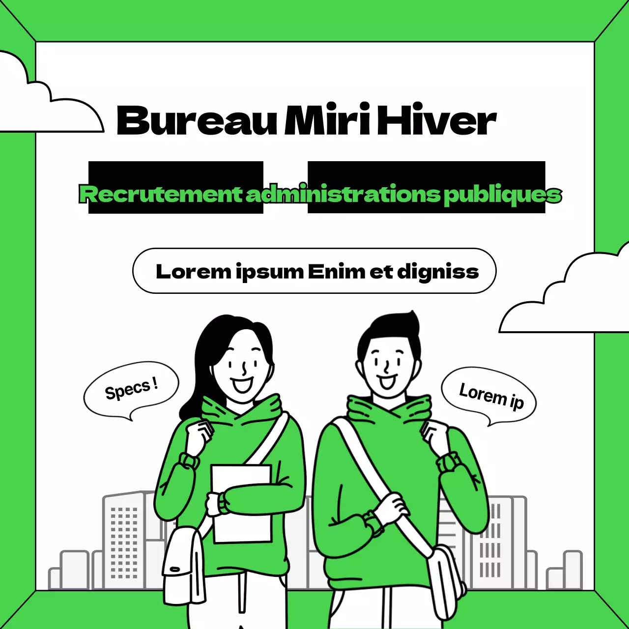 Green Miri City Office Winter Government Office Recrutement d'un emploi à temps partiel Recrutement d'un emploi à temps partiel Recrutement d'un emploi à temps partiel pour un étudiant de l'enseignement supérieur