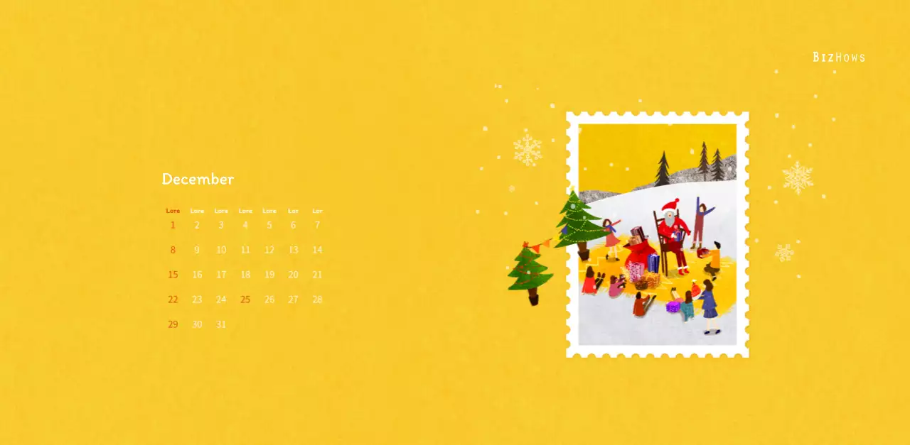 Stempelillustraties met een warm concept