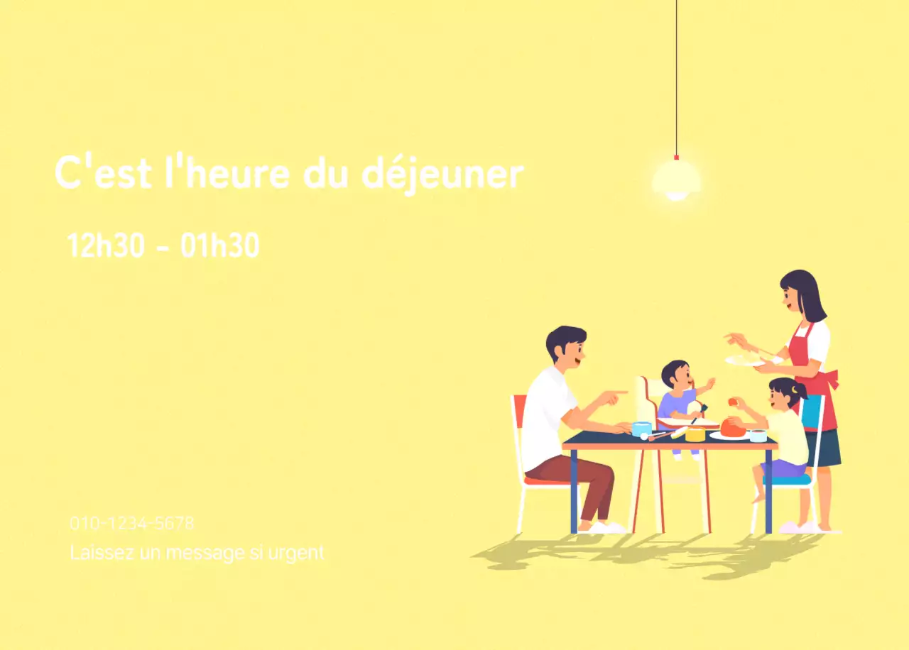 Illustration d'une famille multicolore