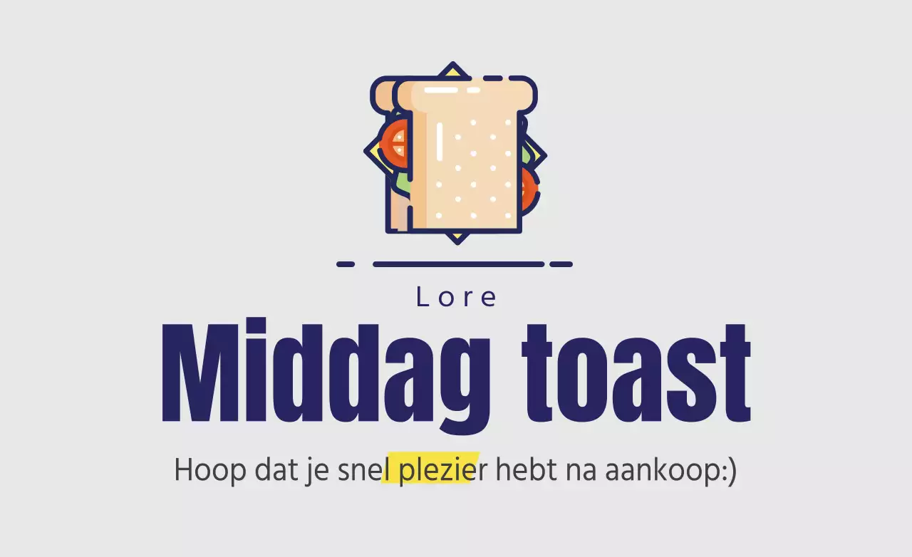 Middag toast