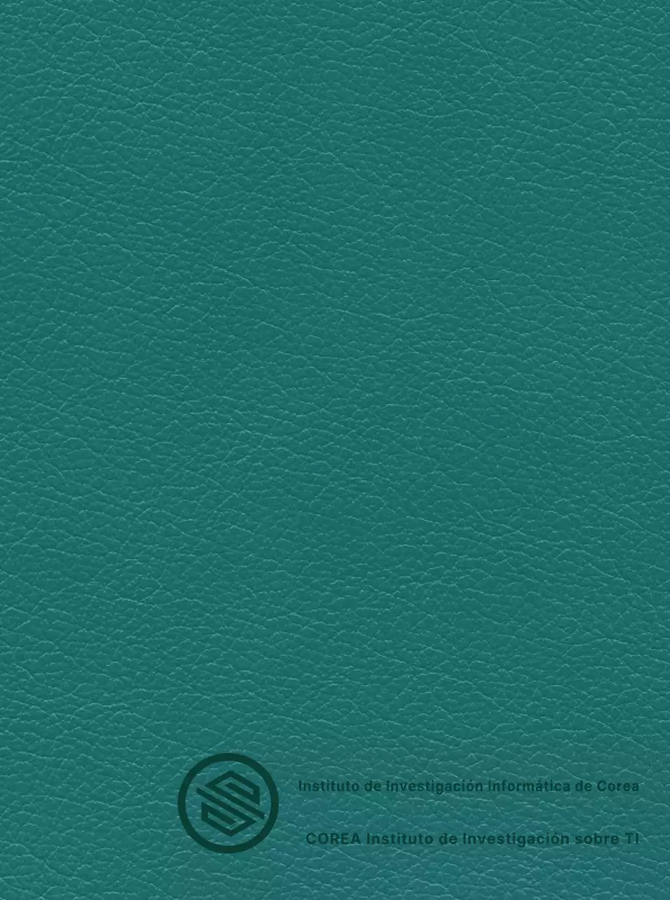 Portada de la agenda oficial del Gobierno con el logotipo del Instituto Haitiano