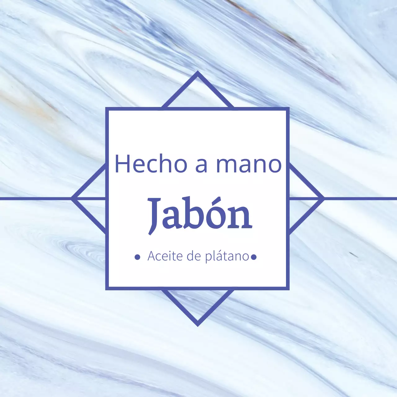 Etiquetas de jabón hechas a mano