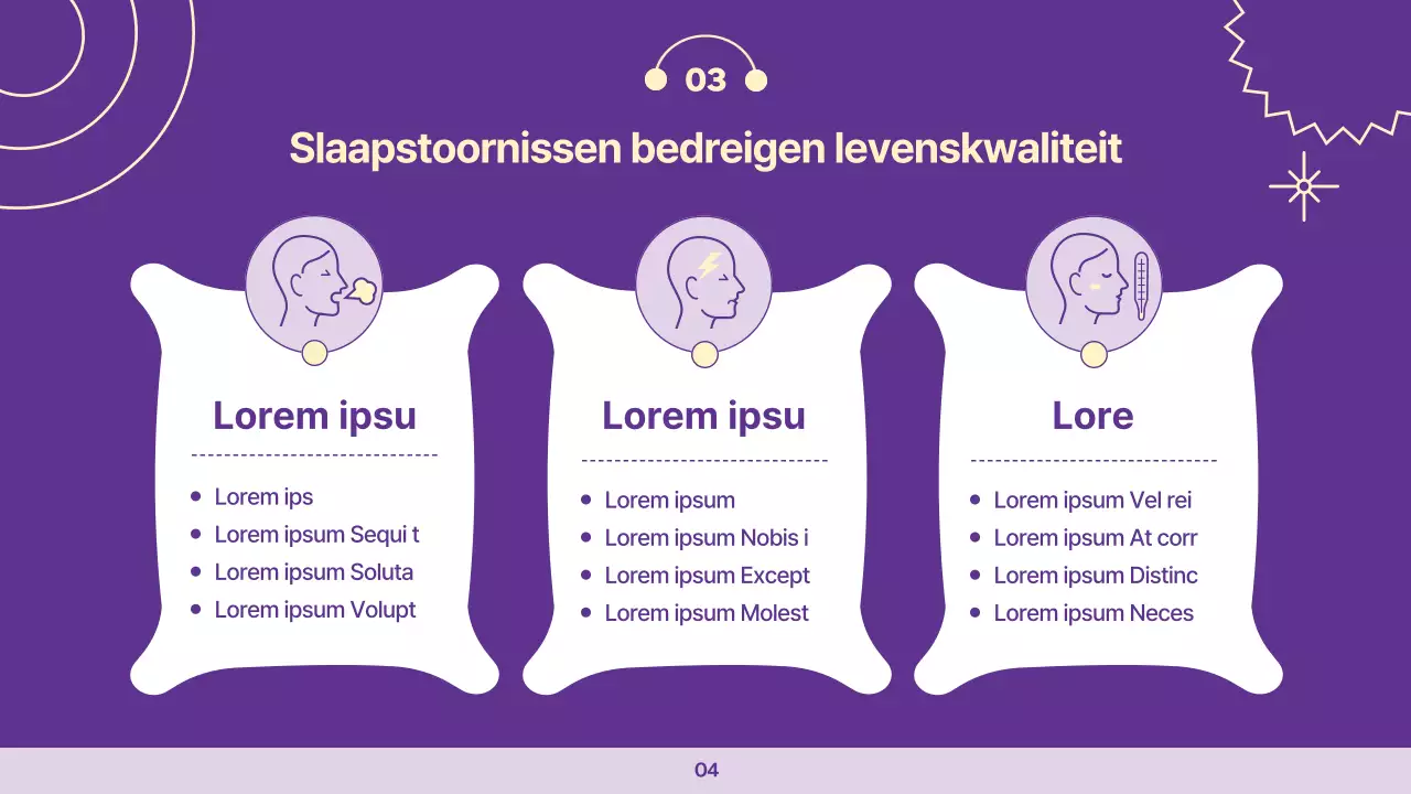 Mauve's eenvoudige slaapgewoonten kliniek lezing