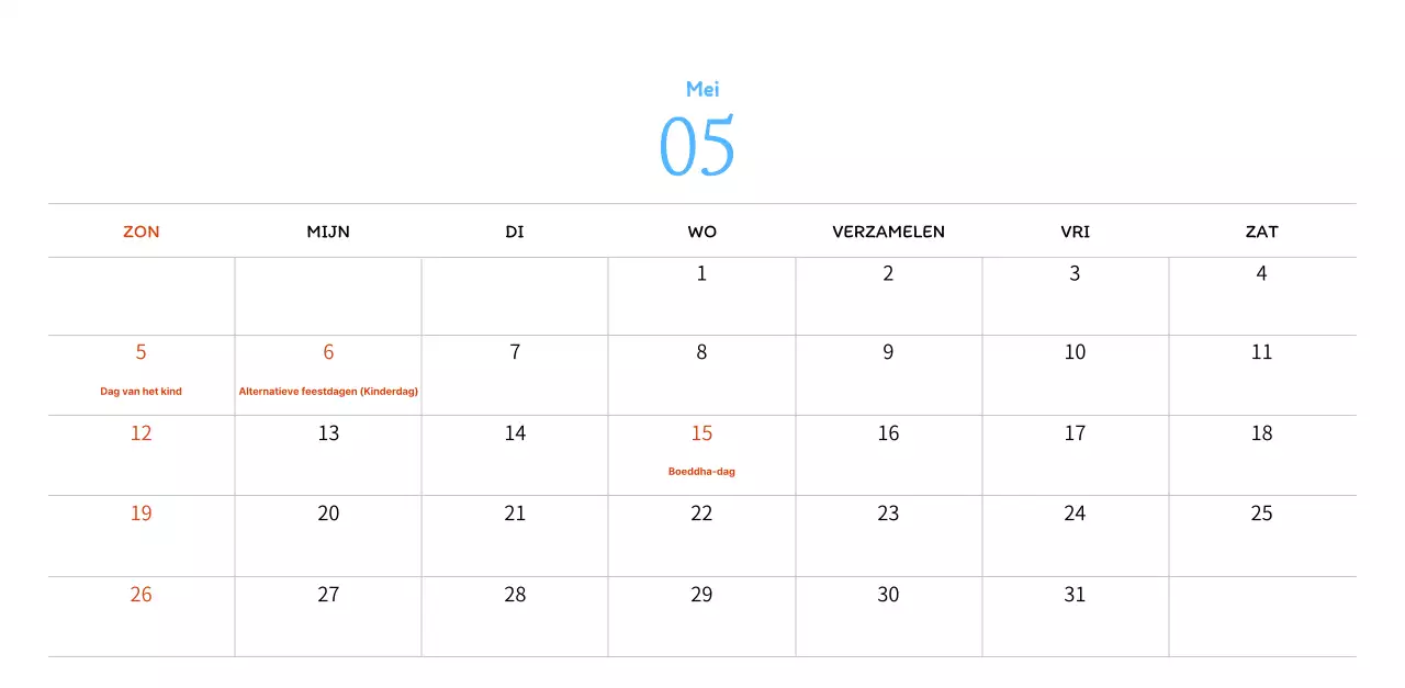 Stempelillustraties met een warm concept