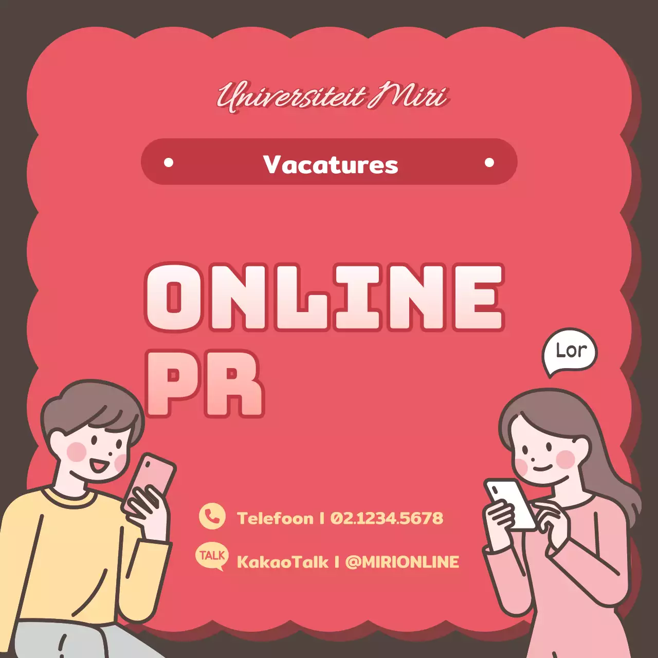 Een schattige, roze en sprankelende manier om vrije tijd voor studenten te promoten