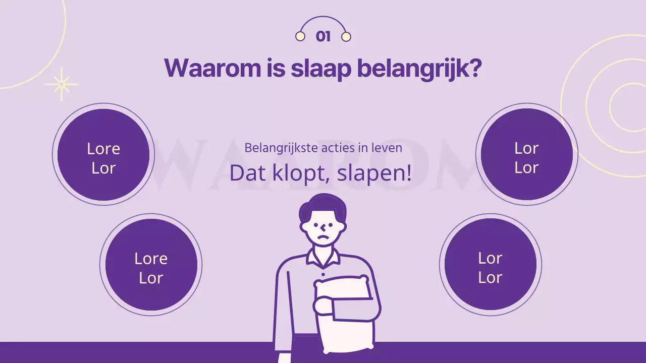 Mauve's eenvoudige slaapgewoonten kliniek lezing