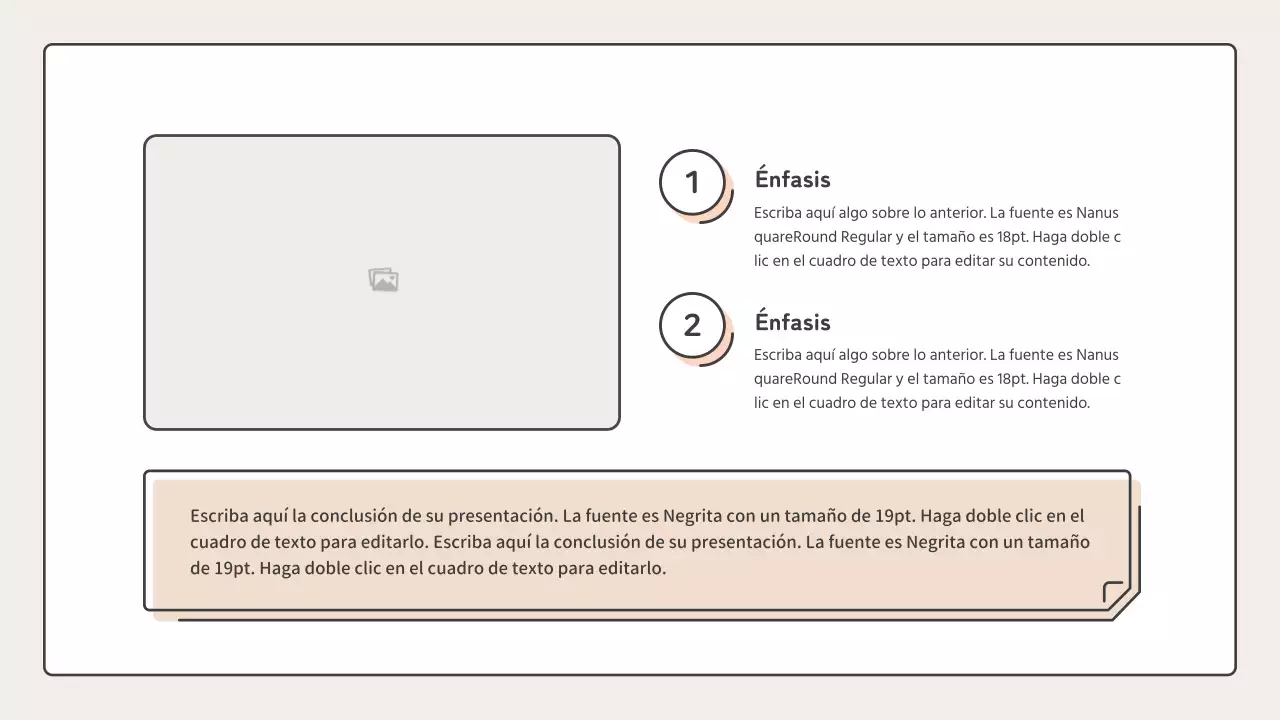 Educativo con formas puntiagudas en rosa y beige