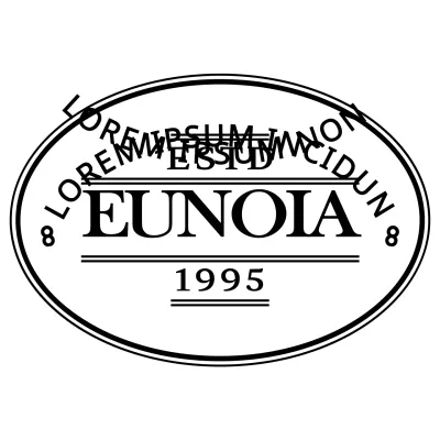 Zwart, eenvoudig, emotioneel, met tekst benadrukt, emblematische logostijl voor cafépromotie en -verkoop