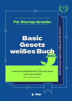 Grundlegende Gesetze für die Führung eines Start-up-Unternehmens im Konzept der blauen Enzyklopädie