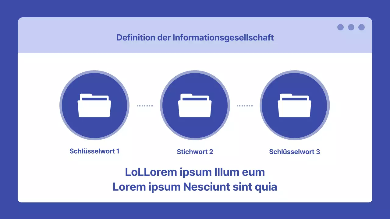 Einfache blau-weiße Präsentation zur Leistungsbeurteilung