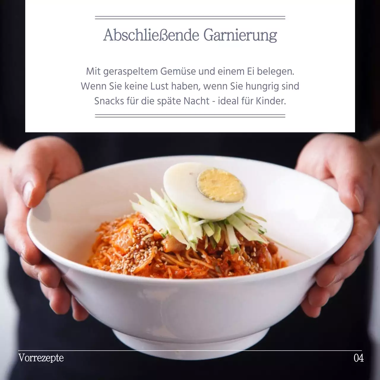 Bibimbap-Nudeln-Rezept
