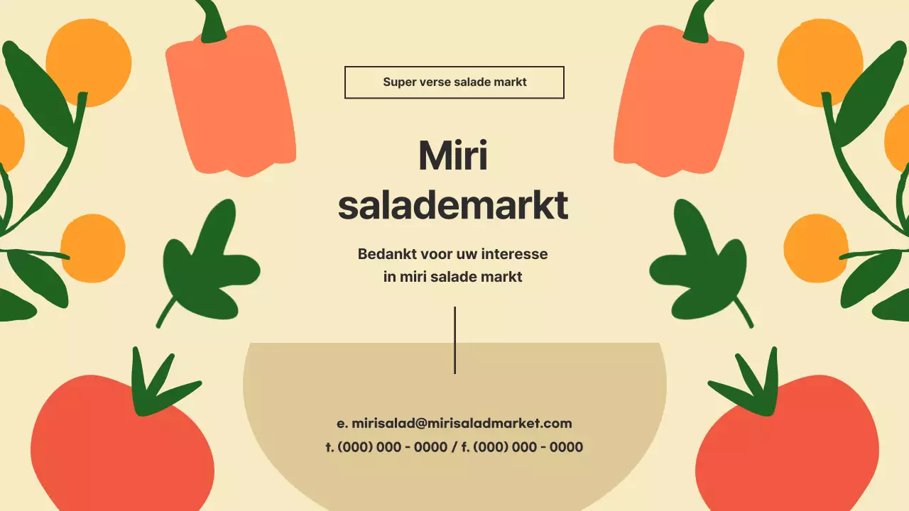 Beige's Salade Merk Branche Overeenkomst Gids