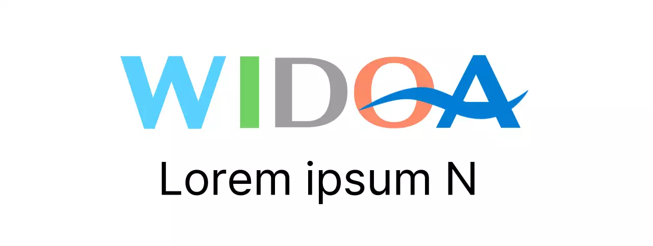 Logo multicolore de l'association de l'énergie éolienne