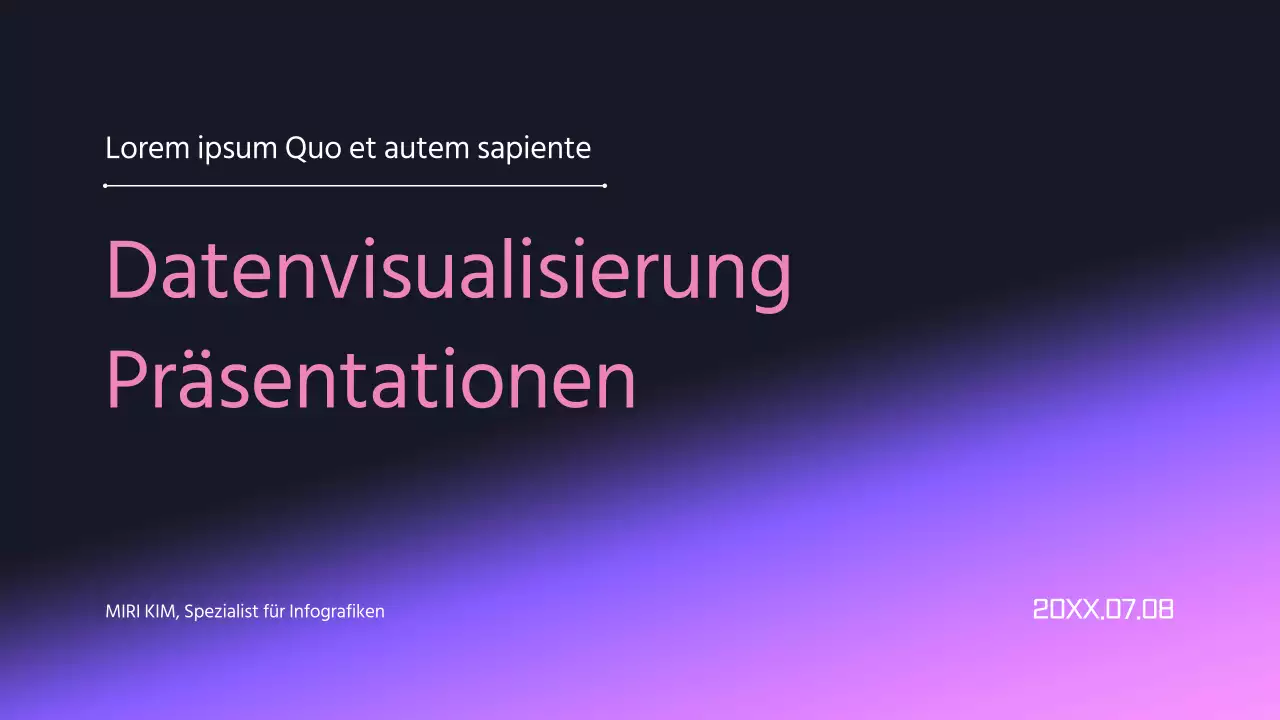 Einfache Business-Infografik mit rosa Akzenten auf weißem Hintergrund