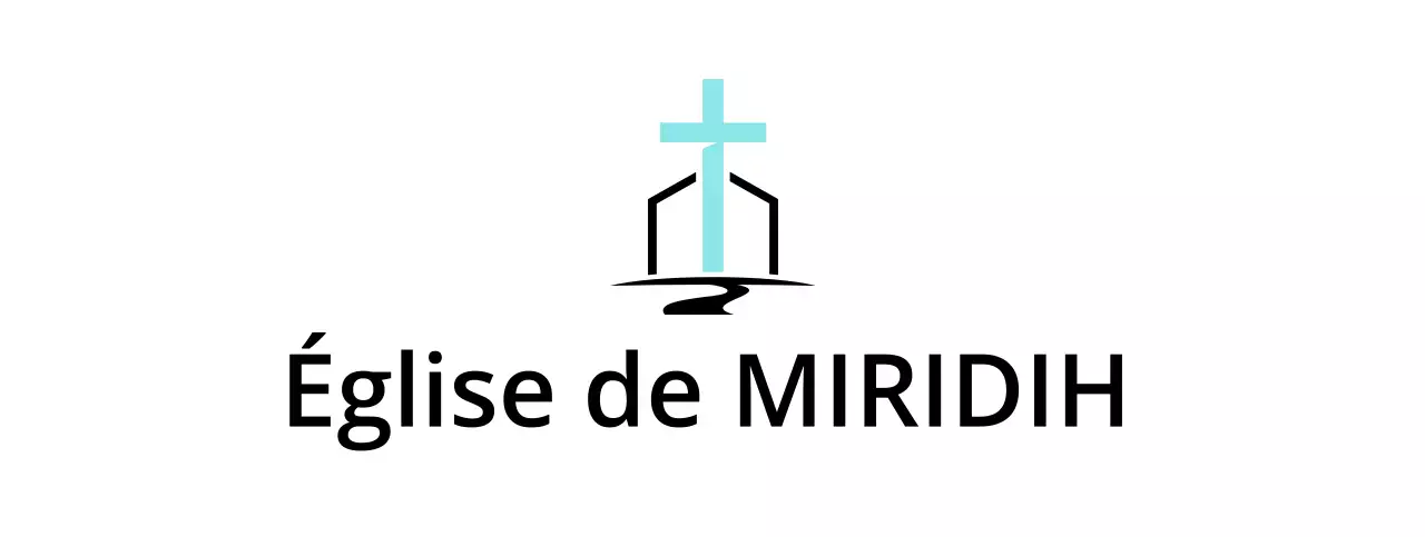 logo de l'illustration de la croix de l'église