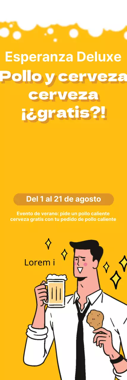 ¡¿Cerveza gratis en Chimac?!