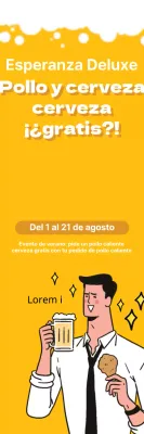 ¡¿Cerveza gratis en Chimac?!