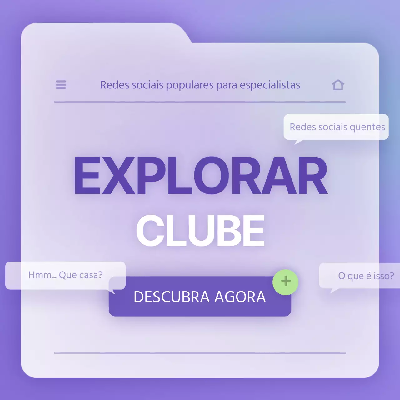 Conceito de ficheiro simples em roxo e branco para o manter informado