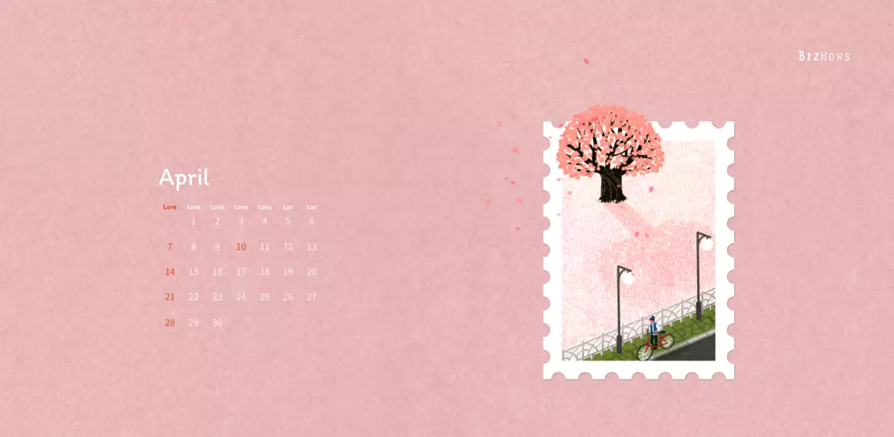 Stempelillustraties met een warm concept