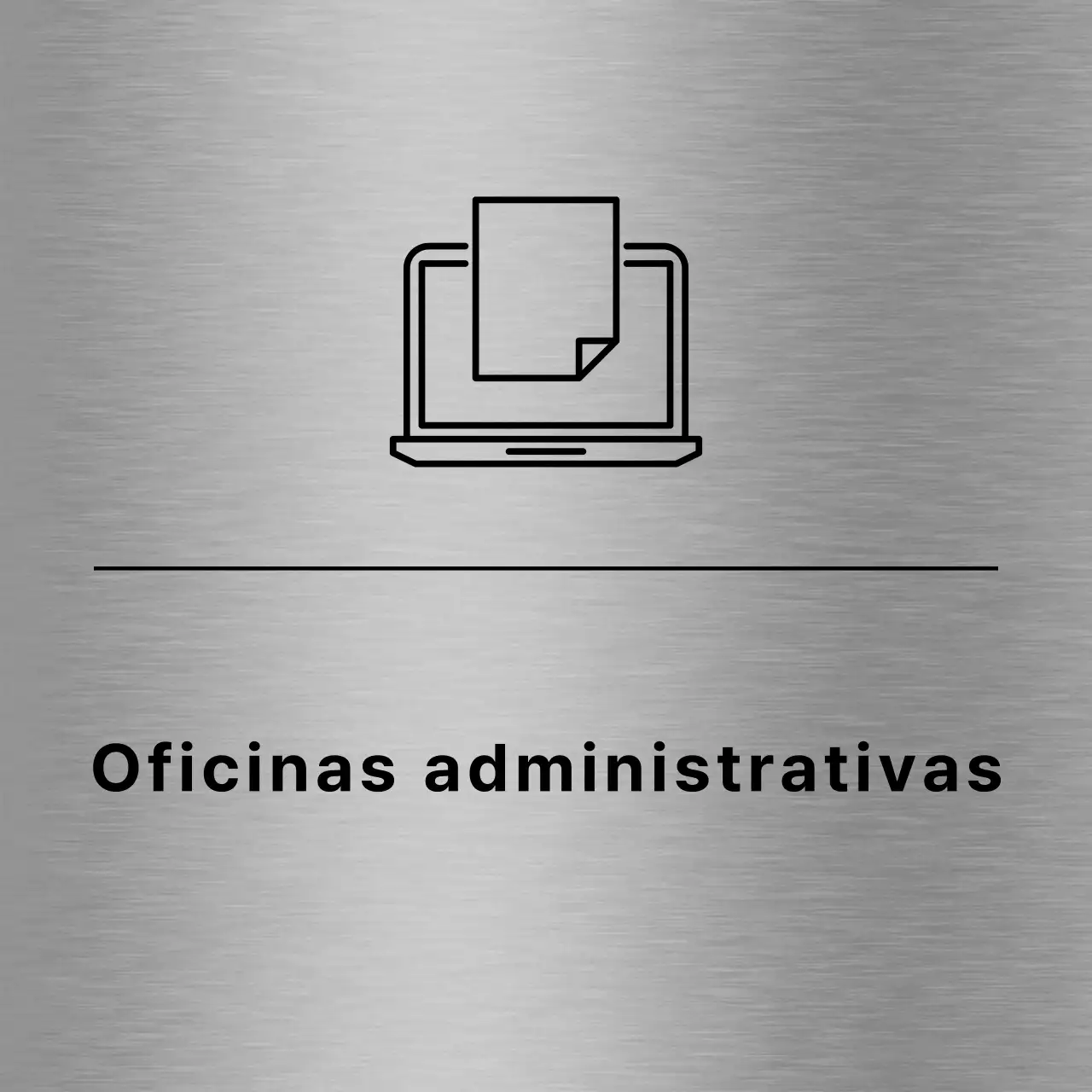 Cada topónimo con un sencillo icono de línea negra relacionado con la escuela